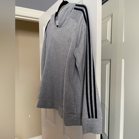 Grey Adidas Hoodie - Picture 2 of 3